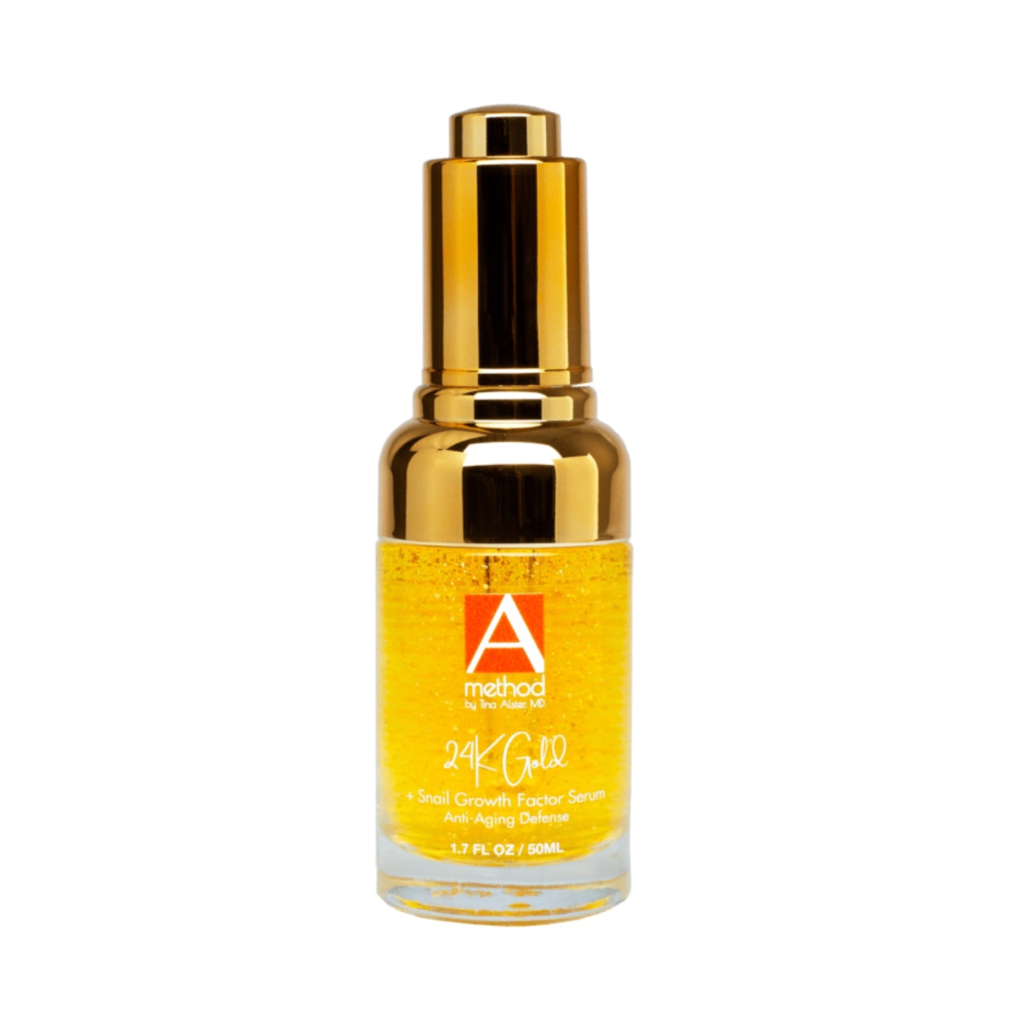 Method 24K Gold Snail Growth Factor Serum: 1.7 fl oz anti-aging defense serum with gold.