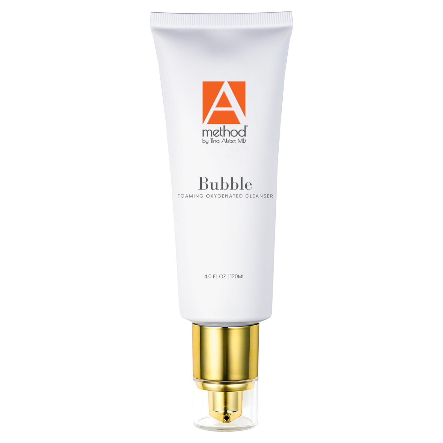 Method by Tina Alster MD Bubble Foaming Oxygenated Cleanser, 4 fl oz tube.