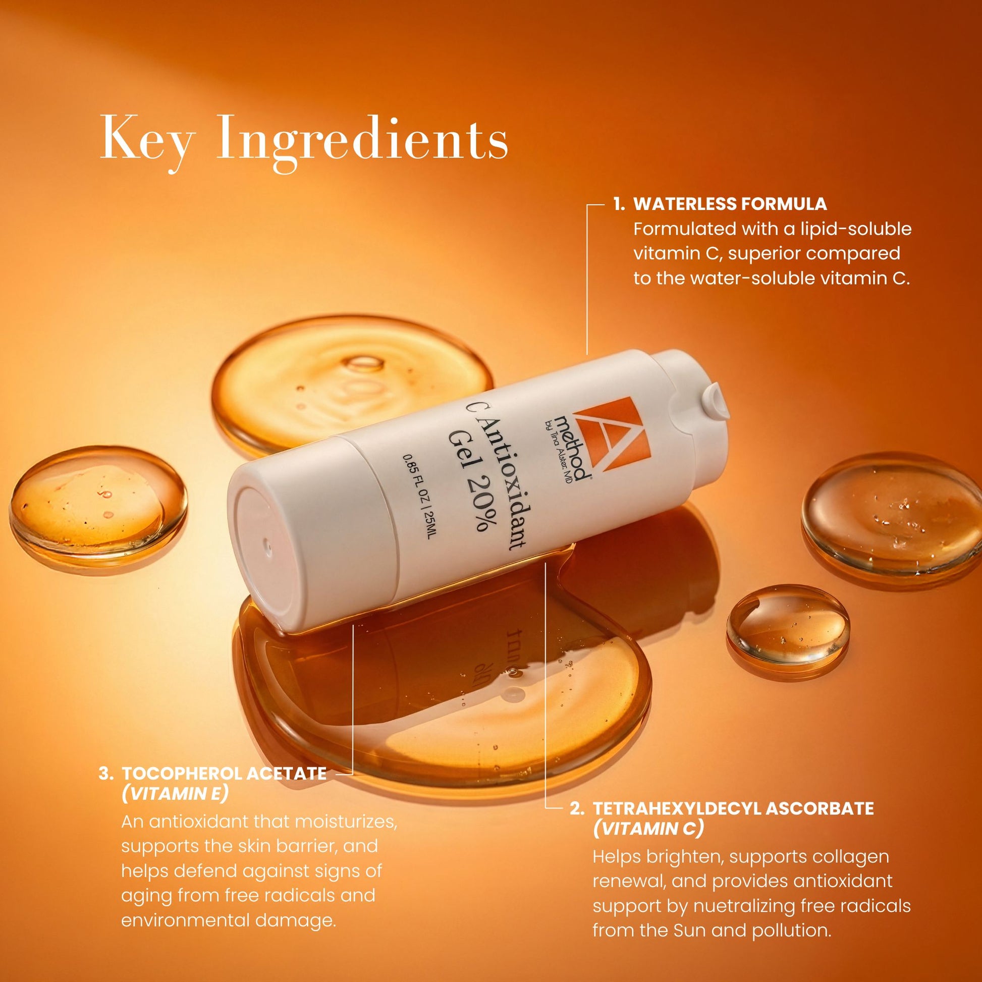 Vitamin C Serum | C Antioxidant Gel 20% The A Method Vitamin C Serum | C Antioxidant Gel 20% The A Method