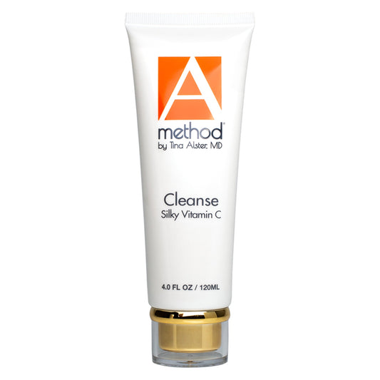 Method by Tina Alster, MD Cleanse Silky Vitamin C cleanser, 4 oz tube.
