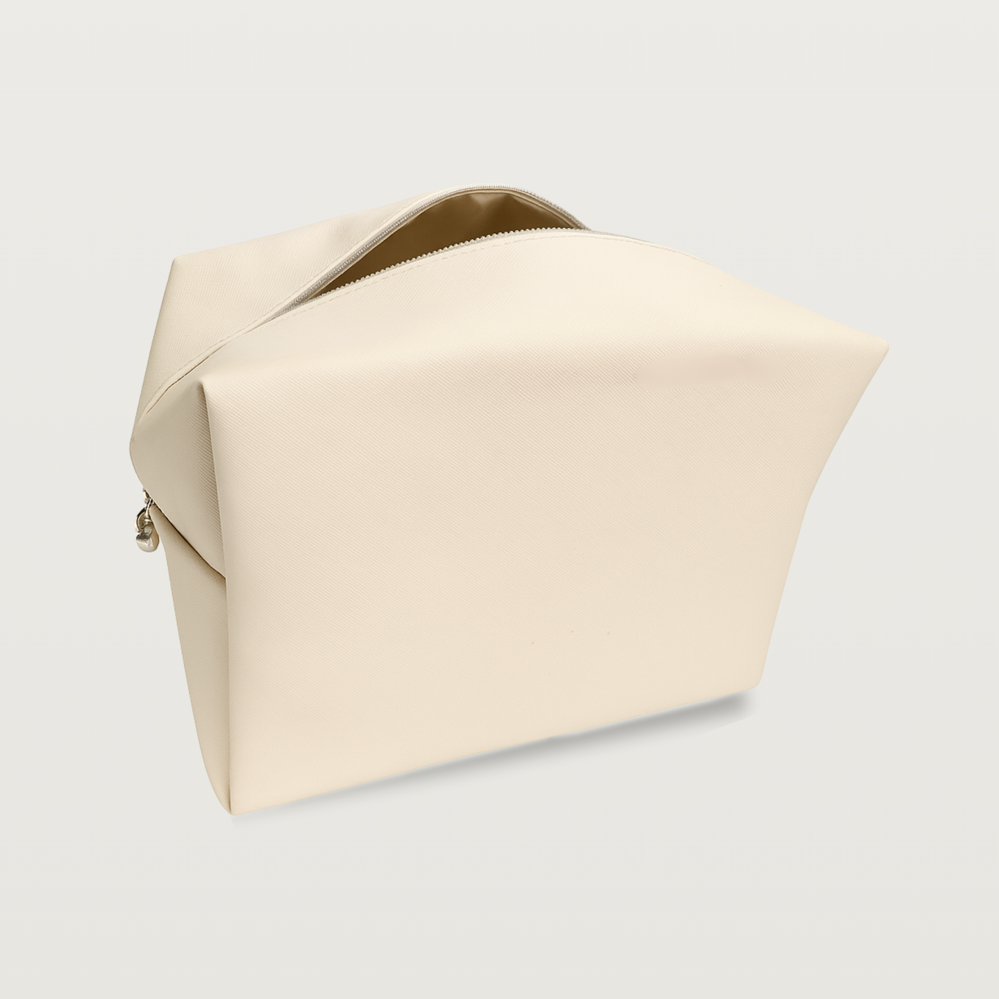 Vegan Leather Bag (Cream / White)