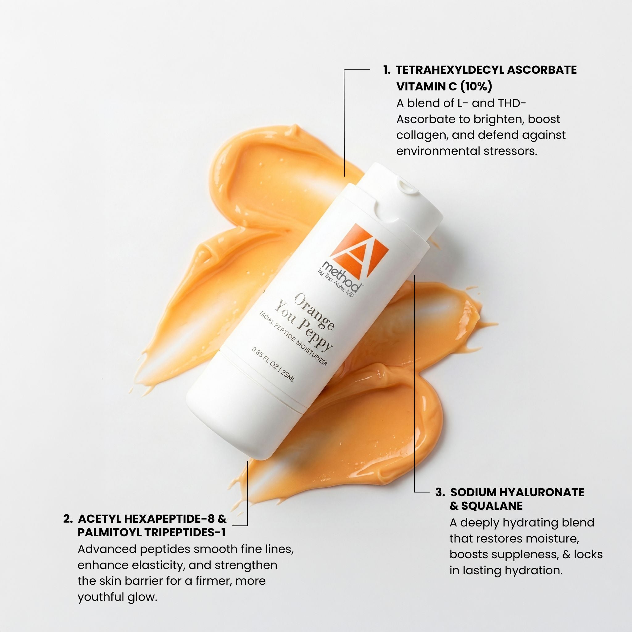 Peptide Moisturizer | Orange You Peppy – The A Method®