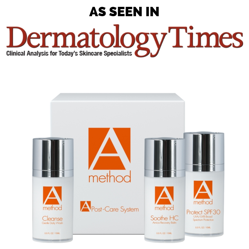 The A Method Post-Care Kit Featured in Dermatology Times